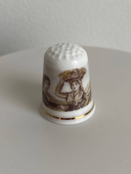Винтажный коллекционный наперсток от Thimble Collector Guild