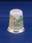 Heart of England наперсток The Old Mill, винтажный, коллекционный, Thimble Collectors Club