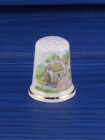 Heart of England наперсток The Old Mill, винтажный, коллекционный, Thimble Collectors Club