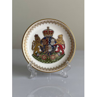 Винтажное блюдце To Celebrate the 100th Birthday of Her Majesty Queen Elizabeth The Queen Mother 4th August 2000 от Spode
