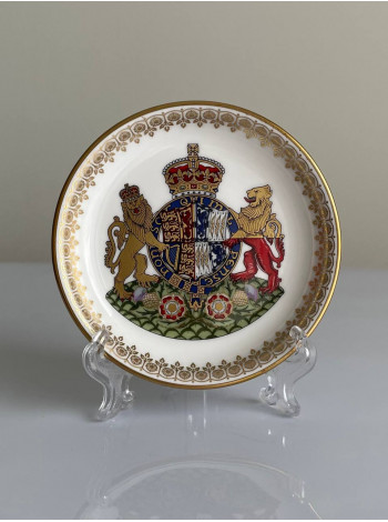Винтажное блюдце To Celebrate the 100th Birthday of Her Majesty Queen Elizabeth The Queen Mother 4th August 2000 от Spode