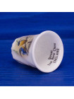Dorset наперсток Kingfishers, винтажный, коллекционный, Thimble Collectors Club