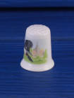 Crown Ducal наперсток Woodpecker, винтажный, фарфоровый, коллекционный