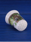 Crown Ducal наперсток Woodpecker, винтажный, фарфоровый, коллекционный