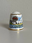 Винтажный коллекционный наперсток To Celebrate the Australian Bi-Centenary and the Visit of the Prince and Princess of Wales от Sutherland