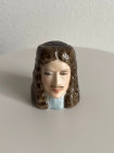 Винтажный наперсток Charles II (Карл Второй) из коллекционной серии Dickens Collection от Francesca Art. Англия, 1983 год