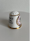 Коллекционный наперсток Royal Birthday Roses, выпущенный в март 2006 года специально для Thimble Collector Guild к 80-летию Елизаветы Второй