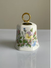 Aynsley колокольчик Wild Tudor, винтажный, фарфоровый, коллекционный