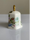 Aynsley колокольчик Wild Tudor, винтажный, фарфоровый, коллекционный