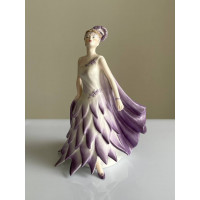 Coalport статуэтка Twenties Party, фигуринка David Shilling Collection, винтажная, коллекционная, фарфоровая