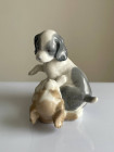 Nao, Lladro статуэтка собаки, щенки, винтажная, коллекционная, фарфоровая