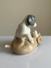 Nao, Lladro статуэтка собаки, щенки, винтажная, коллекционная, фарфоровая