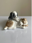 Nao, Lladro статуэтка собаки, щенки, винтажная, коллекционная, фарфоровая. Испания, 1990-е годы.