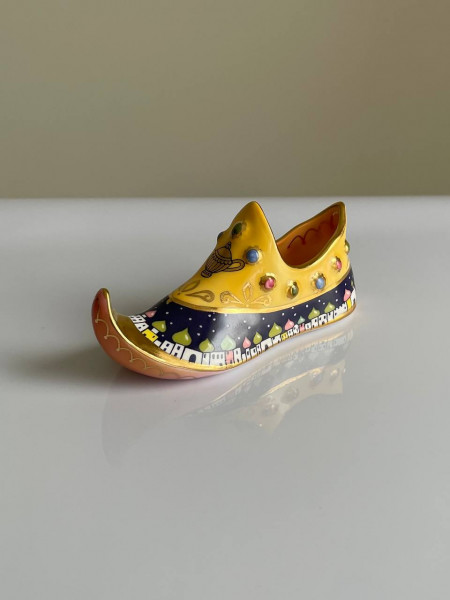 Coalport туфелька Aladdin, миниатюрная, винтажная, коллекционная, декоративная