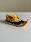 Coalport туфелька Aladdin, миниатюрная, винтажная, коллекционная, декоративная