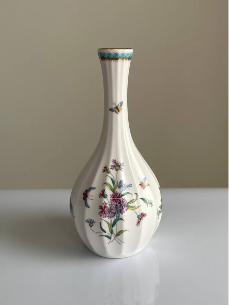 Spode ваза с узким горлом Trapnell, винтажная, фарфоровая, коллекционная
