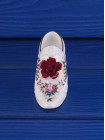 Aynsley туфелька Red Rose, миниатюрная, винтажная, коллекционная, декоративная