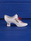 Aynsley туфелька Red Rose, миниатюрная, винтажная, коллекционная, декоративная