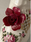 Aynsley туфелька Red Rose, миниатюрная, винтажная, коллекционная, декоративная