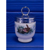 Royal Worcester кодлер дизайна Birds, английский коддлер на одно яйцо, винтажный, 1950-1983 годы
