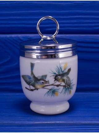 Royal Worcester кодлер дизайна Birds, английский коддлер на одно яйцо, винтажный, 1950-1983 годы