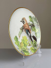 Franklin Mint, Limoges, Haviland тарелка Northern Shoveler, сойка, винтажная, фарфоровая