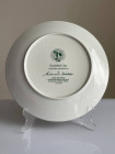 Franklin Mint, Limoges, Haviland тарелка Northern Shoveler, сойка, винтажная, фарфоровая