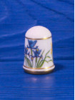 Наперсток Iris Hollands (Ирис голландский) серии The Flowers of Holland (Любимые цветы Голландии) от Franklin Porcelain