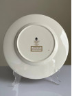 Wedgwood тарелка Ulander Powder Ruby, винтажная, фарфоровая, коллекционная