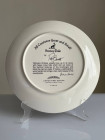 Franklin Mint тарелка Snowy Dale, винтажная, коллекционная, фарфоровая