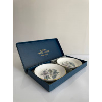 Royal Worcester комплект из двух блюдец Woodland, блюдце винтажное, фарфоровое, коллекционное