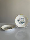 Royal Worcester комплект из двух блюдец Woodland, блюдце винтажное, фарфоровое, коллекционное