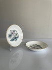 Royal Worcester комплект из двух блюдец Woodland, блюдце винтажное, фарфоровое, коллекционное