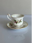 Royal Albert чайная пара December, Декабрь, миниатюра, винтажная, коллекционная
