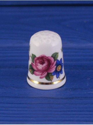 Коллекционный наперсток от Fenton с надписью Happy Birthday (С Днем Рождения)