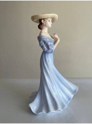 Coalport статуэтка Jeanette, фигуринка David Shilling Collection, винтажная, коллекционная, фарфоровая