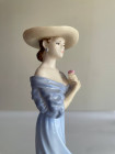 Coalport статуэтка Jeanette, фигуринка David Shilling Collection, винтажная, коллекционная, фарфоровая