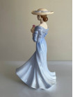 Coalport статуэтка Jeanette, фигуринка David Shilling Collection, винтажная, коллекционная, фарфоровая