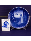 Тарелка Royal Copenhagen 1982 в оригинальной коробке