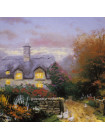 Тарелка KNOWLES №4284 D "Open Gate Cottage" 