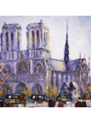 Тарелка LIMOGES №AX 756 "LE CATHEDRALE NOTRE-DAME"